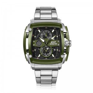 Expedition 3008 Silver Green Steel New GCBTOBAGN